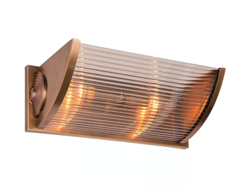 NIZZA I - Handmade brass wall light by Patinas Lighting - view 2